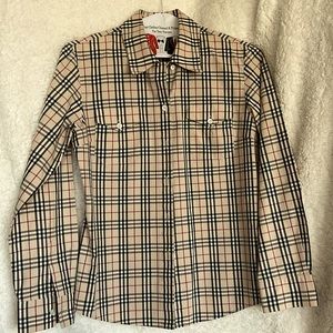 Burberry London long sleeves nova check